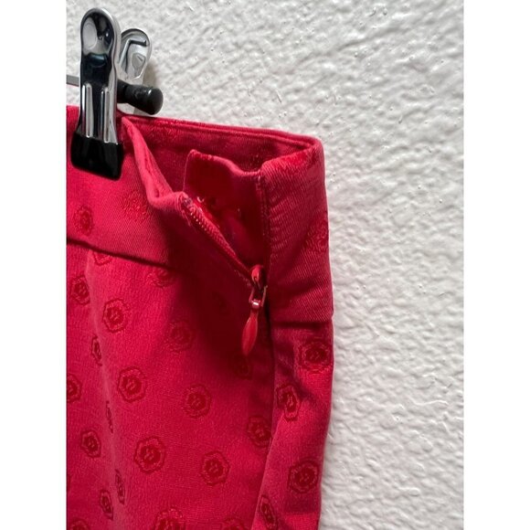 Talbots Heritage Cigarette Pants with embossed design Size  12p - Picture 5 of 6